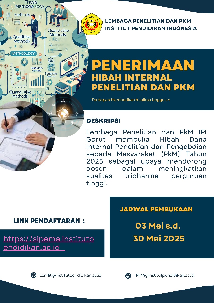 PENERIMAAN HIBAH INTERNAL PENELITIAN DAN PKM